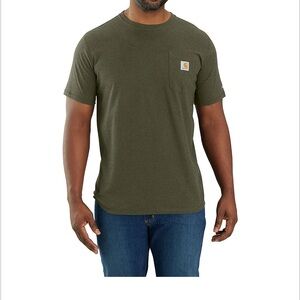 Carhartt Force short sleeve t shirt | green Carhartt shirt men’s large
